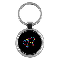 Love Is Love Key Chains (round)  by Valentinaart