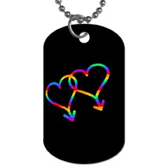 Love Is Love Dog Tag (one Side)