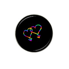 Love Is Love Hat Clip Ball Marker (4 Pack) by Valentinaart