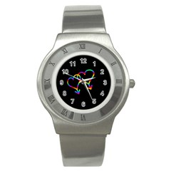 Love Is Love Stainless Steel Watch