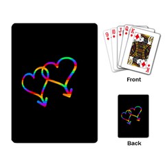 Love Is Love Playing Card by Valentinaart