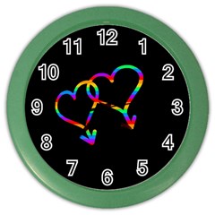 Love Is Love Color Wall Clocks by Valentinaart