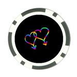 Love is love Poker Chip Card Guards Front