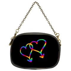 Love Is Love Chain Purses (one Side)  by Valentinaart