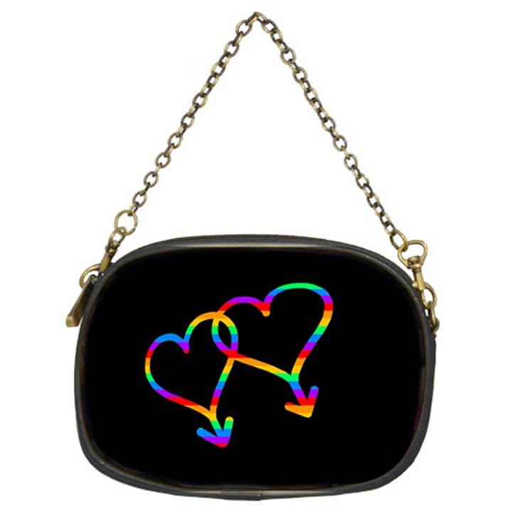 Love is love Chain Purses (Two Sides) 