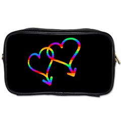 Love Is Love Toiletries Bags by Valentinaart