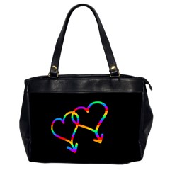 Love Is Love Office Handbags (2 Sides)  by Valentinaart