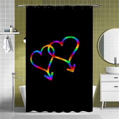 Love Is Love Shower Curtain 48  X 72  (small) 