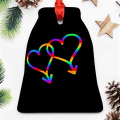 Love Is Love Bell Ornament (2 Sides)