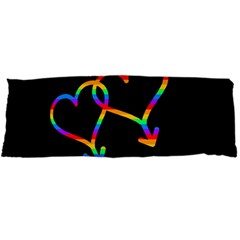 Love Is Love Body Pillow Case Dakimakura (two Sides) by Valentinaart