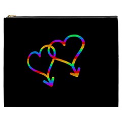 Love Is Love Cosmetic Bag (xxxl)  by Valentinaart