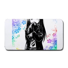 Shy Anime Girl Medium Bar Mats by Brittlevirginclothing