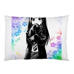 Shy Anime Girl Pillow Case (Two Sides) Front