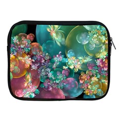 Butterflies, Bubbles, And Flowers Apple Ipad 2/3/4 Zipper Cases by WolfepawFractals