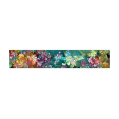 Butterflies, Bubbles, And Flowers Flano Scarf (mini)