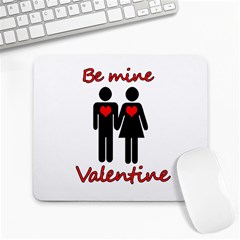 Be Mine Valentine Large Mousepads