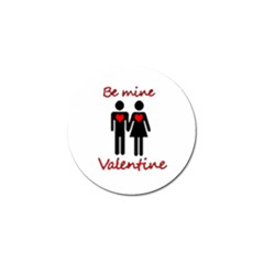 Be Mine Valentine Golf Ball Marker (4 Pack)