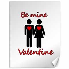 Be Mine Valentine Canvas 36  X 48  