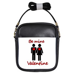 Be Mine Valentine Girls Sling Bags