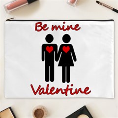 Be Mine Valentine Cosmetic Bag (xxxl) 