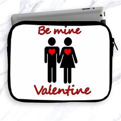 Be Mine Valentine Apple Ipad 2/3/4 Zipper Cases by Valentinaart