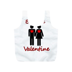 Be Mine Valentine Full Print Recycle Bags (s) 