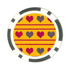 Decorative Harts Pattern Poker Chip Card Guards