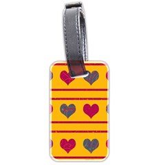 Decorative Harts Pattern Luggage Tags (two Sides)