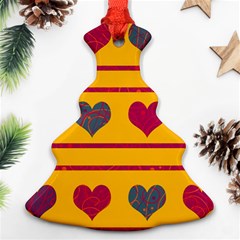 Decorative Harts Pattern Ornament (christmas Tree)