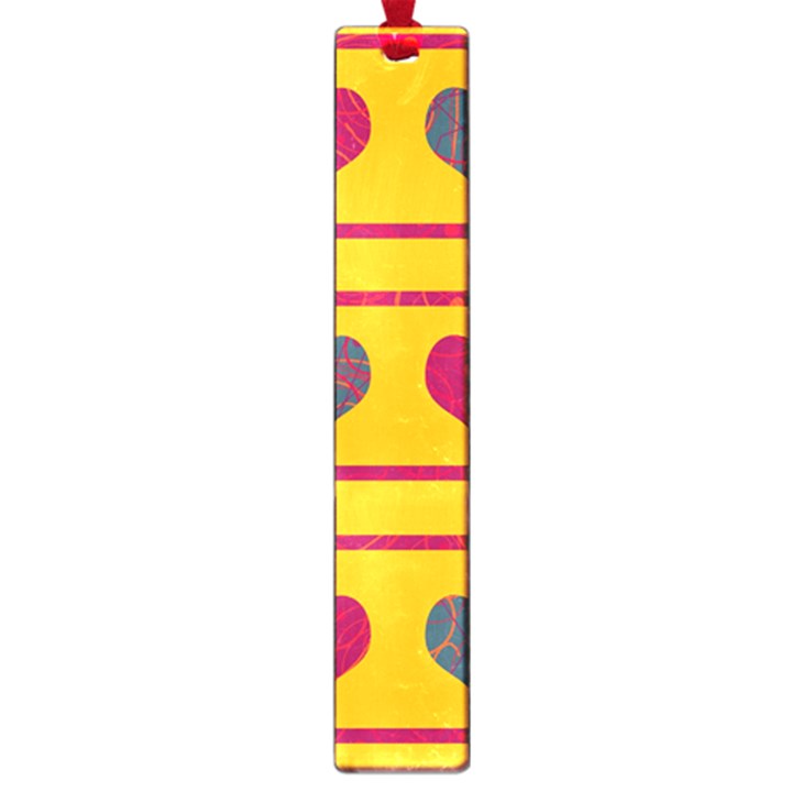 Decorative harts pattern Large Book Marks