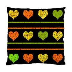 Colorful Harts Pattern Standard Cushion Case (one Side) by Valentinaart