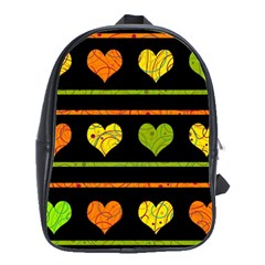 Colorful Harts Pattern School Bags(large) 