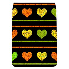 Colorful Harts Pattern Flap Covers (l)  by Valentinaart