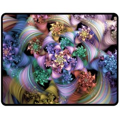 Pong Synth Curl Amorina 02 Whiskey 01 Peggi 05 Pstl Pz Pix Double Sided Fleece Blanket (medium)  by WolfepawFractals