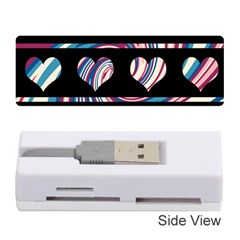 Colorful Harts Pattern Memory Card Reader (stick) 