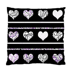 Elegant Harts Pattern Standard Cushion Case (two Sides) by Valentinaart