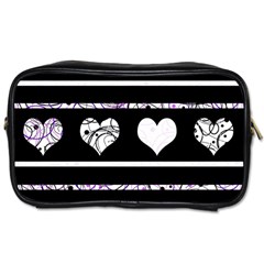 Elegant Harts Pattern Toiletries Bags 2-side