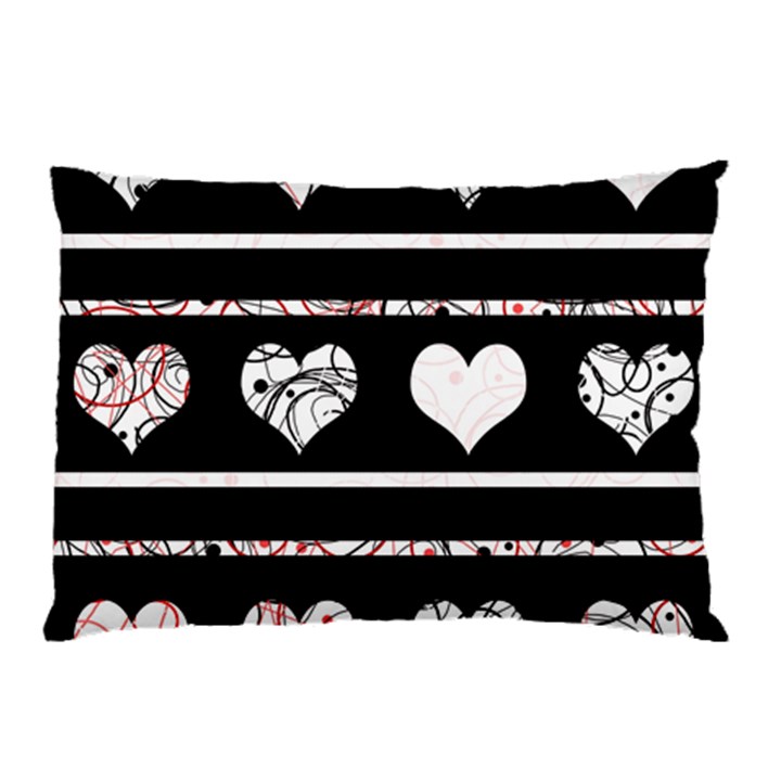 Elegant harts pattern Pillow Case