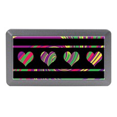 Colorful Harts Pattern Memory Card Reader (mini)