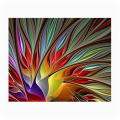 Fractal Bird Of Paradise Small Glasses Cloth (2 Sides) by WolfepawFractals