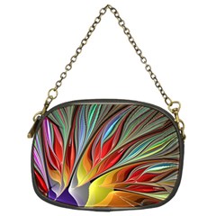 Fractal Bird Of Paradise Chain Purse (two Sides) by WolfepawFractals