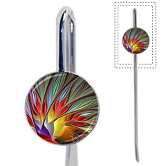 Fractal Bird Of Paradise Book Mark