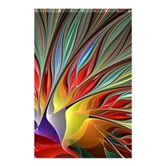 Fractal Bird Of Paradise Shower Curtain 48  X 72  (small) by WolfepawFractals