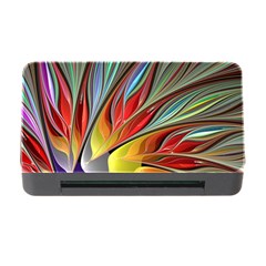 Fractal Bird Of Paradise Memory Card Reader With Cf by WolfepawFractals