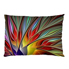 Fractal Bird Of Paradise Pillow Case (two Sides) by WolfepawFractals