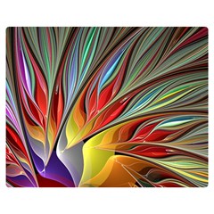 Fractal Bird Of Paradise Double Sided Flano Blanket (medium) by WolfepawFractals