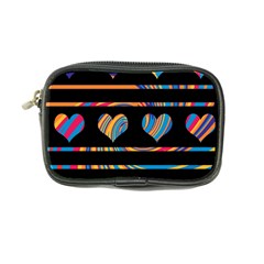 Colorful Harts Pattern Coin Purse by Valentinaart