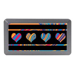 Colorful Harts Pattern Memory Card Reader (mini)