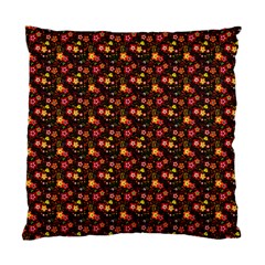 Exotic Colorful Flower Pattern Standard Cushion Case (one Side) by Brittlevirginclothing