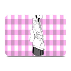 Cute Anime Girl Plate Mats by Brittlevirginclothing